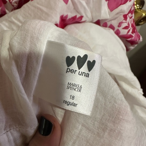 Per Una Marks & Spencer Pink Floral Sundress – Size 18 Regular - Picture 4 of 13